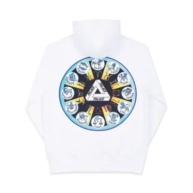 PALACE Zodigac Hood "White"