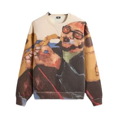 Kith x Alvin Armstrong Artist Nelson Crewneck "Sandrift"