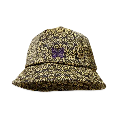 NEEDLES Bermuda Hat - Poly Jacquard "Khaki"