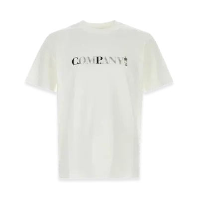 C.P. Company Cotton T-Shirt "White"
