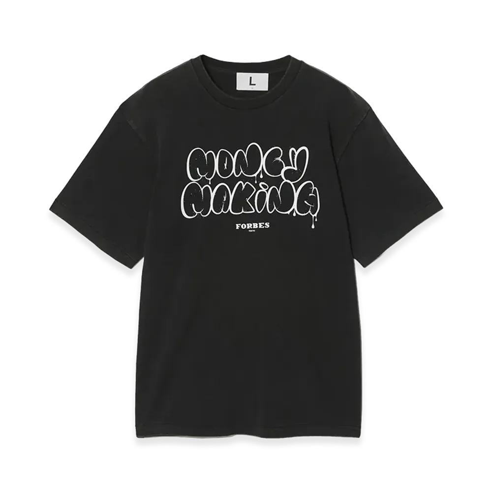 FRAGMENT x Forbes JAPAN Money Making T-Shirt "Black"