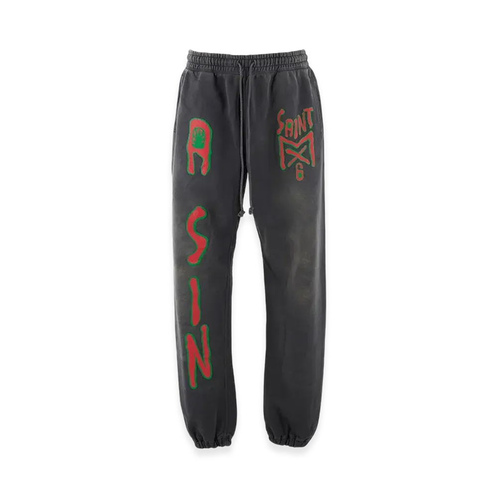 SAINT Mxxxxxx MX6 Sweatpants "Black"