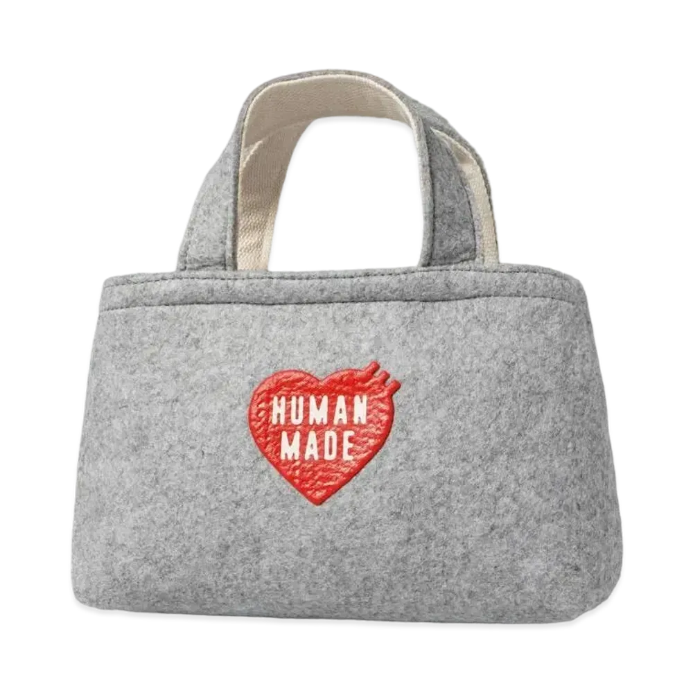 HUMAN MADE FELT TOTE BAG LARGE "Grey"