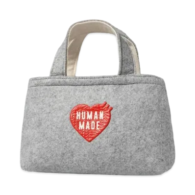 HUMAN MADE FELT TOTE BAG LARGE "Grey"
