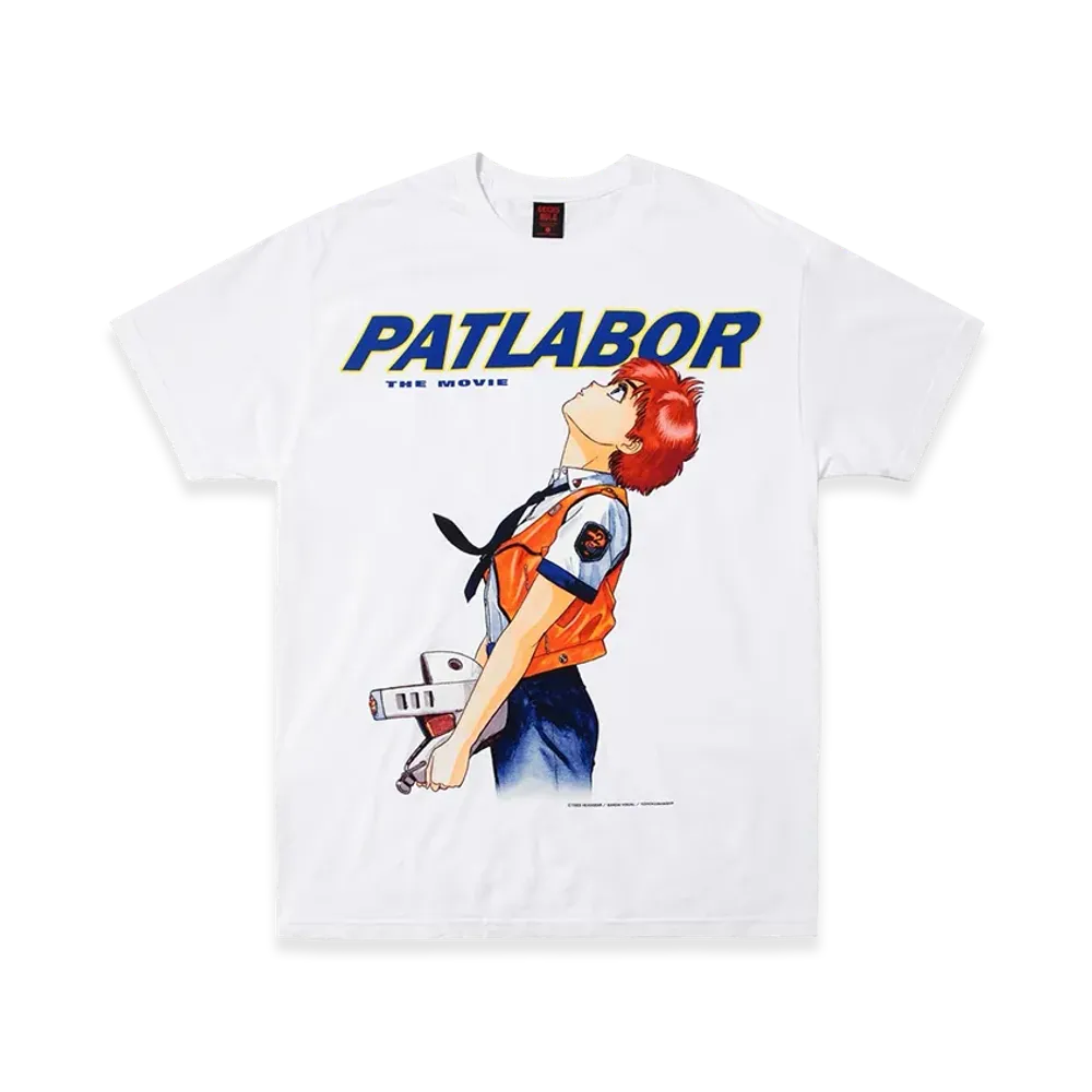 Geeks Rule x Patlabor: The Movie Silkscreen Printing T Shirt "White"