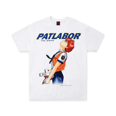 Geeks Rule x Patlabor: The Movie Silkscreen Printing T Shirt "White"