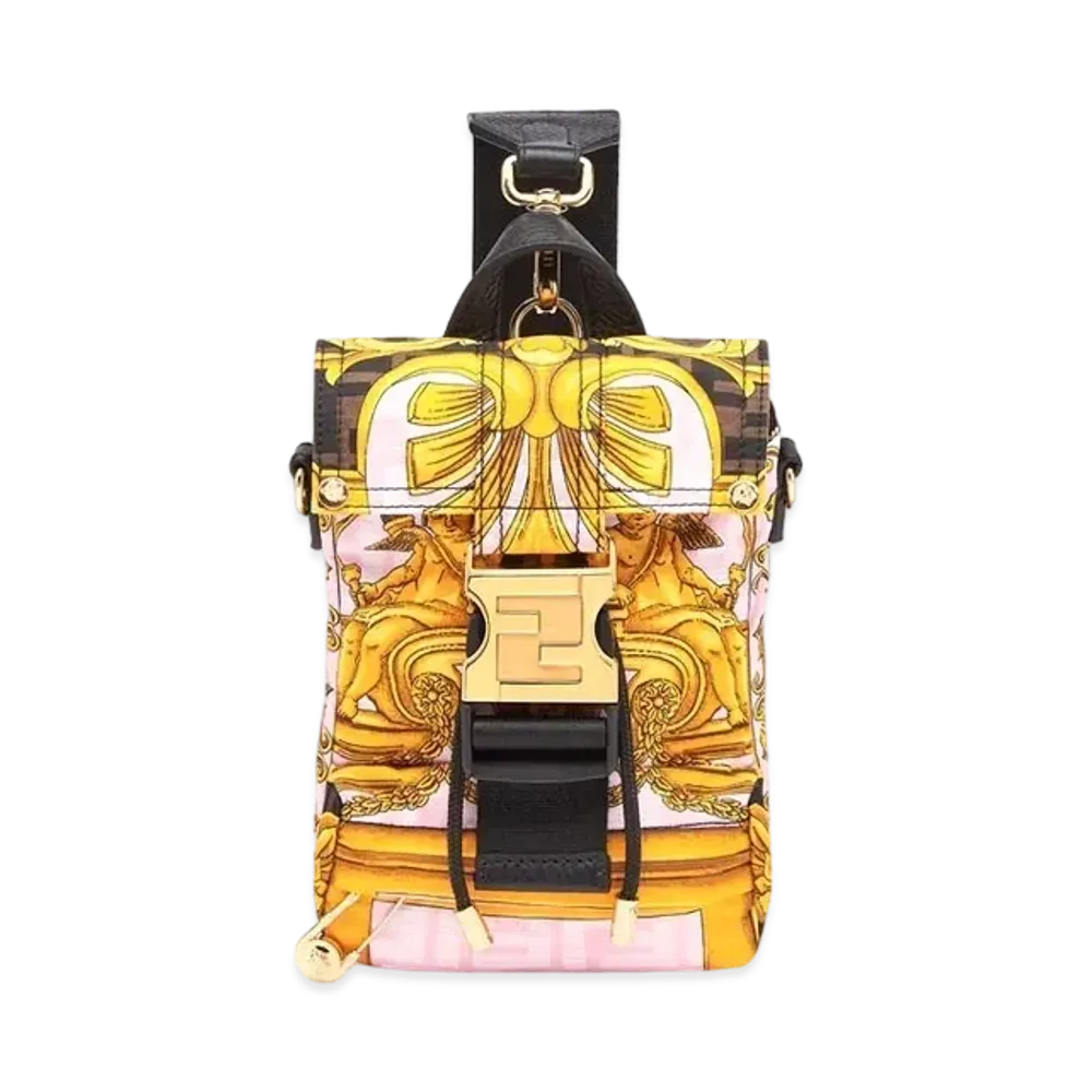 FENDI x Versace Fendace FF Print Nylon Backpack "Multicolor"
