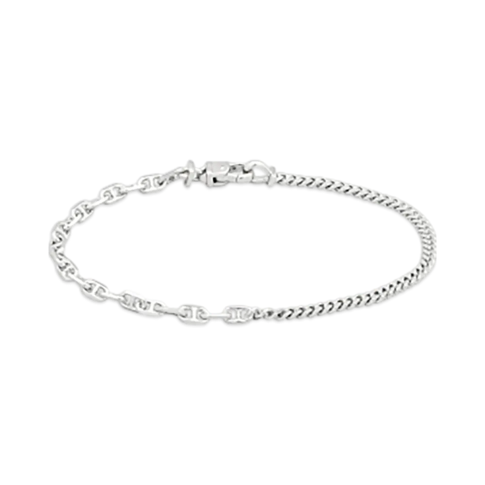 TOM WOOD Rue Bracelet "Silver"
