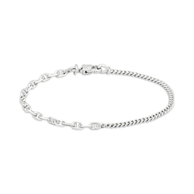 TOM WOOD Rue Bracelet "Silver"