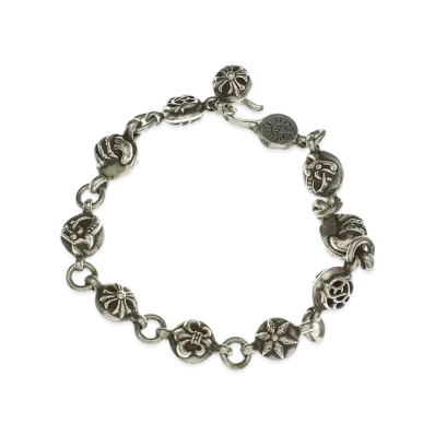 Chrome Hearts #2 Multi Ball Bracelet "Silver"