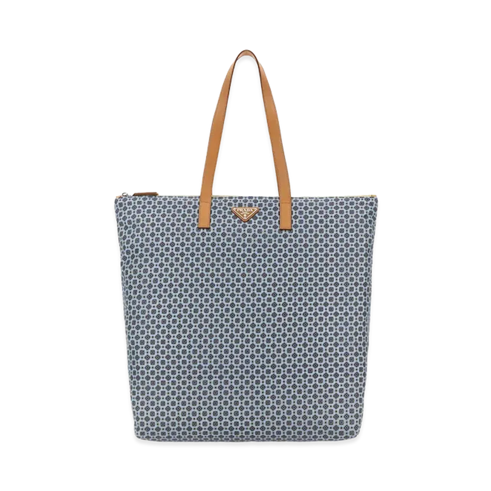PRADA Re-Nylon Shopping Bag "Printed"