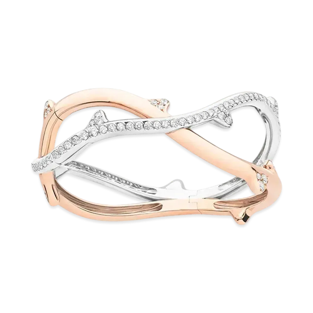 Dior Bois De Rose Bracelet Diamonds "Pink Gold/White Gold"
