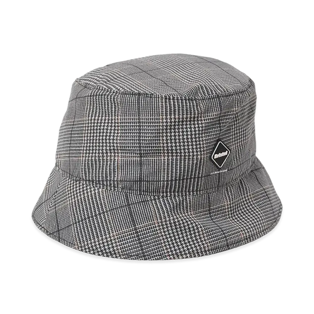 F.C.Real Bristol Plaid Hat "Gray"