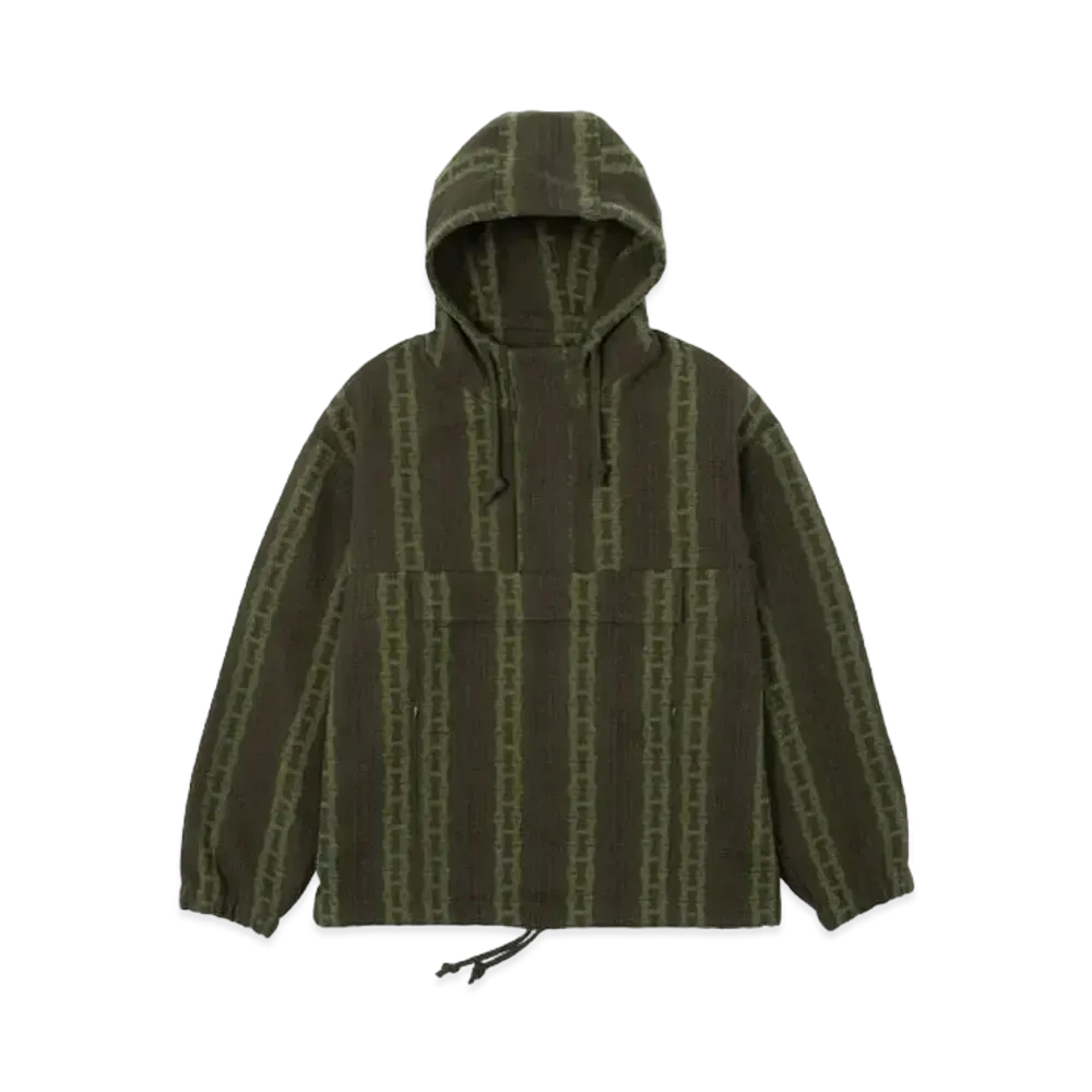 HUF Fall 24 Towner Anorak Jacket "Hunter Green"