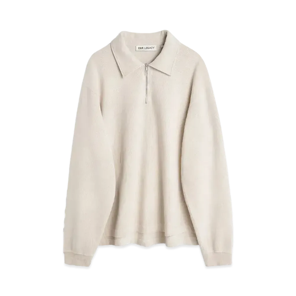 OUR LEGACY Lad Sweatshirt Uniform Athletic Rib "Ghost Attic"