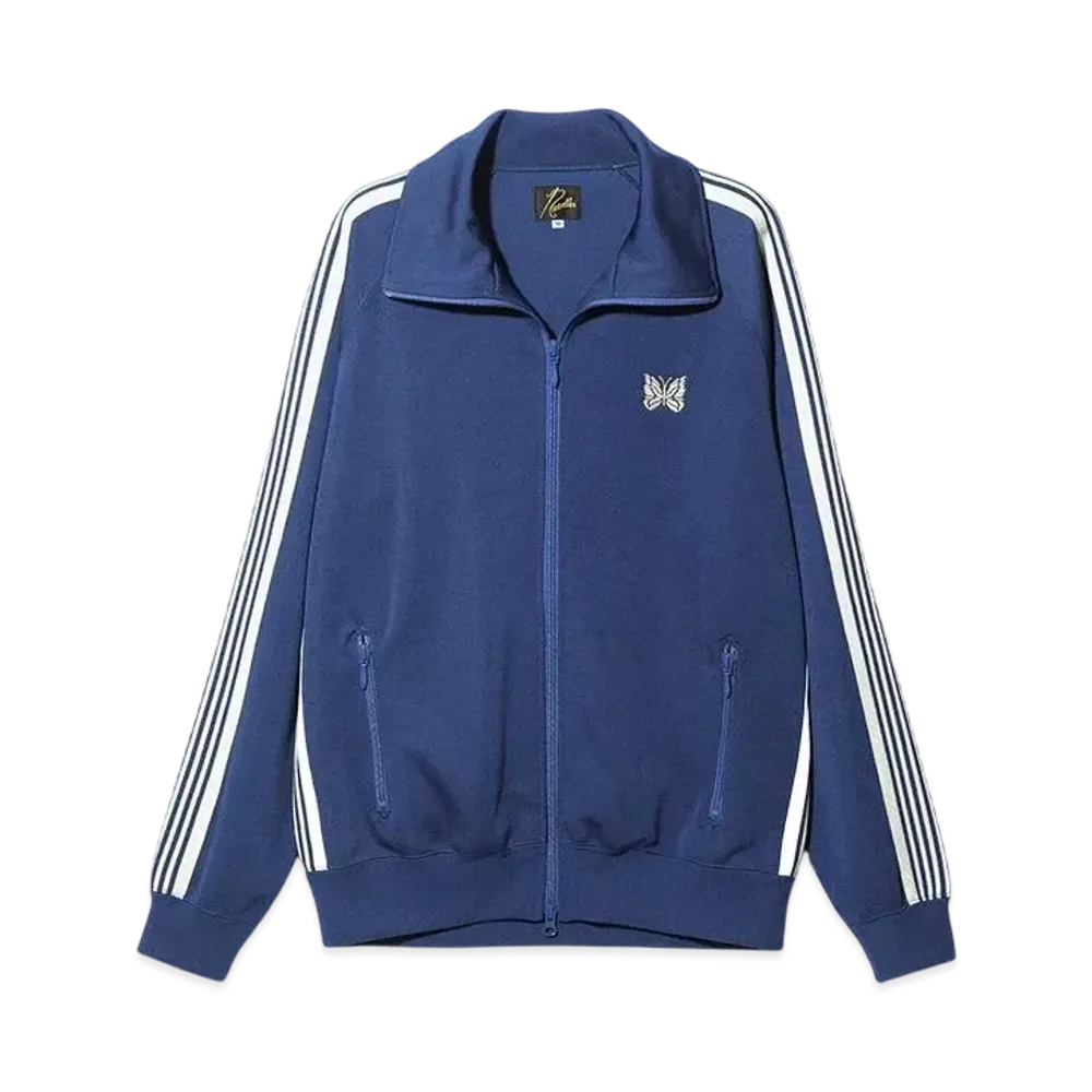 NEEDLES Track Jacket - Poly Smooth 24SS "RoyalBlue"