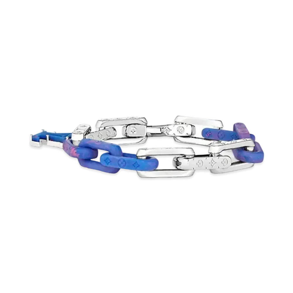 Louis Vuitton Monogram Chain Bracelet "Multicolor"