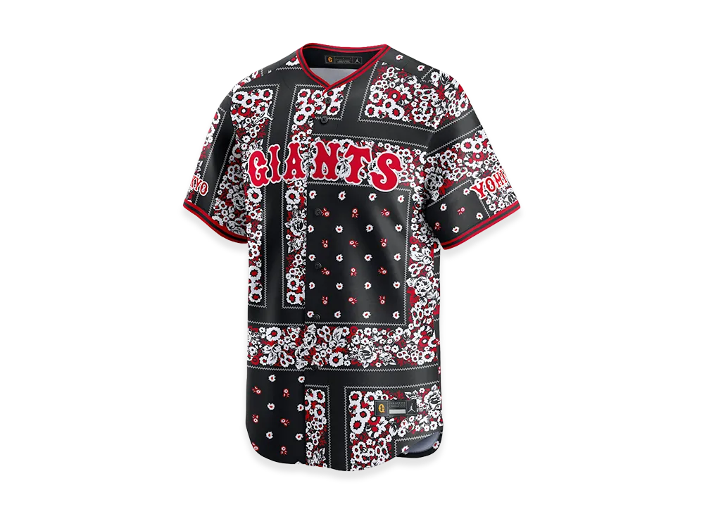 Nike Jordan x Tokyo Giants Replica Uniform Top "Black"