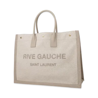 Saint Laurent Rive Gauche Tote Bag "Beige"