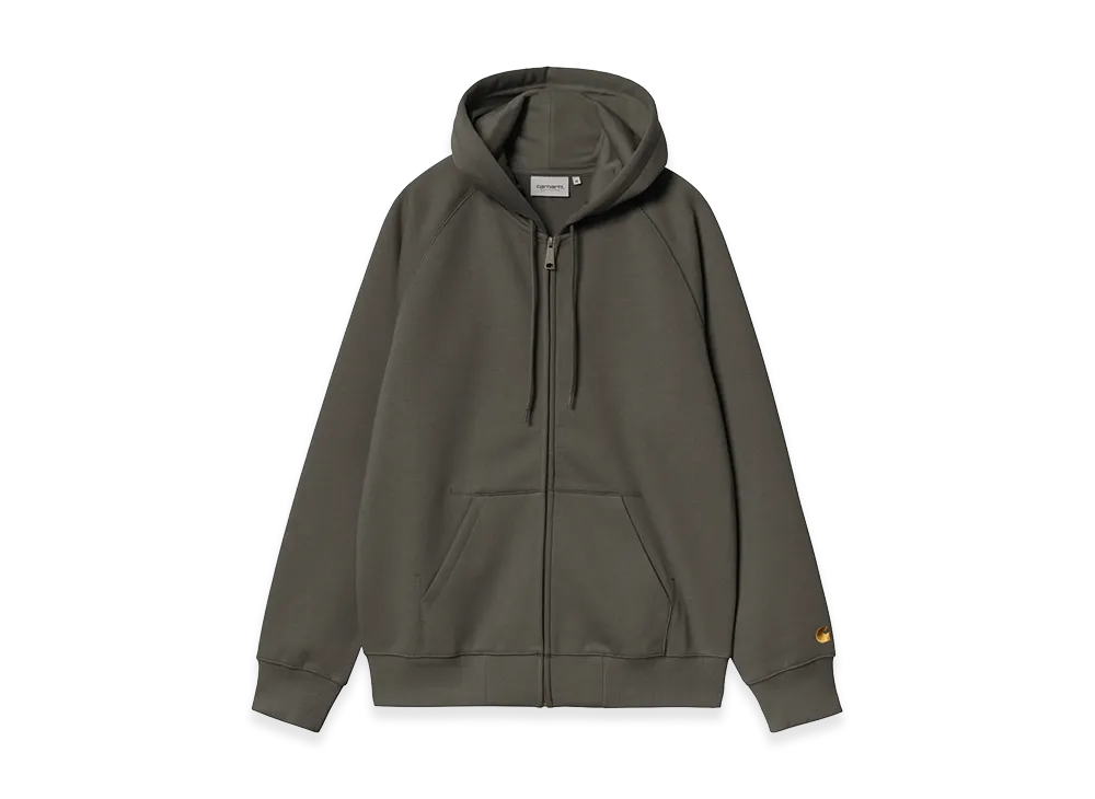 Carhartt WIP Hooded Chase Jacket "Shungite/Gold"