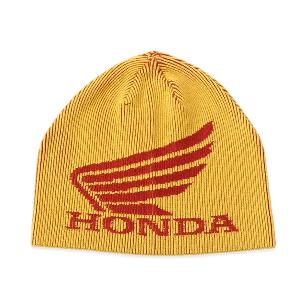 atmos pink x HONDA Logo Knit Beanie "Orange"