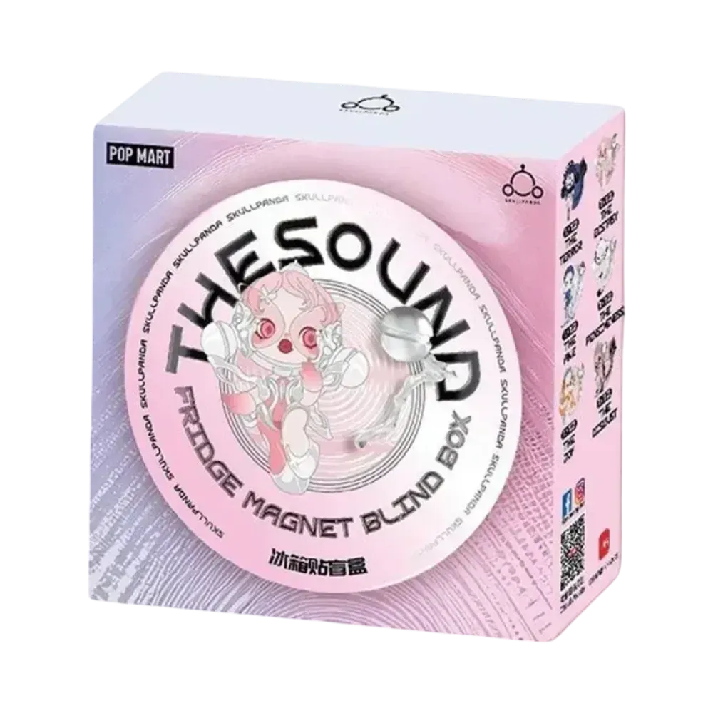 POP MART SKULLPANDA The Sound Series Fridge Magnet [Piece]