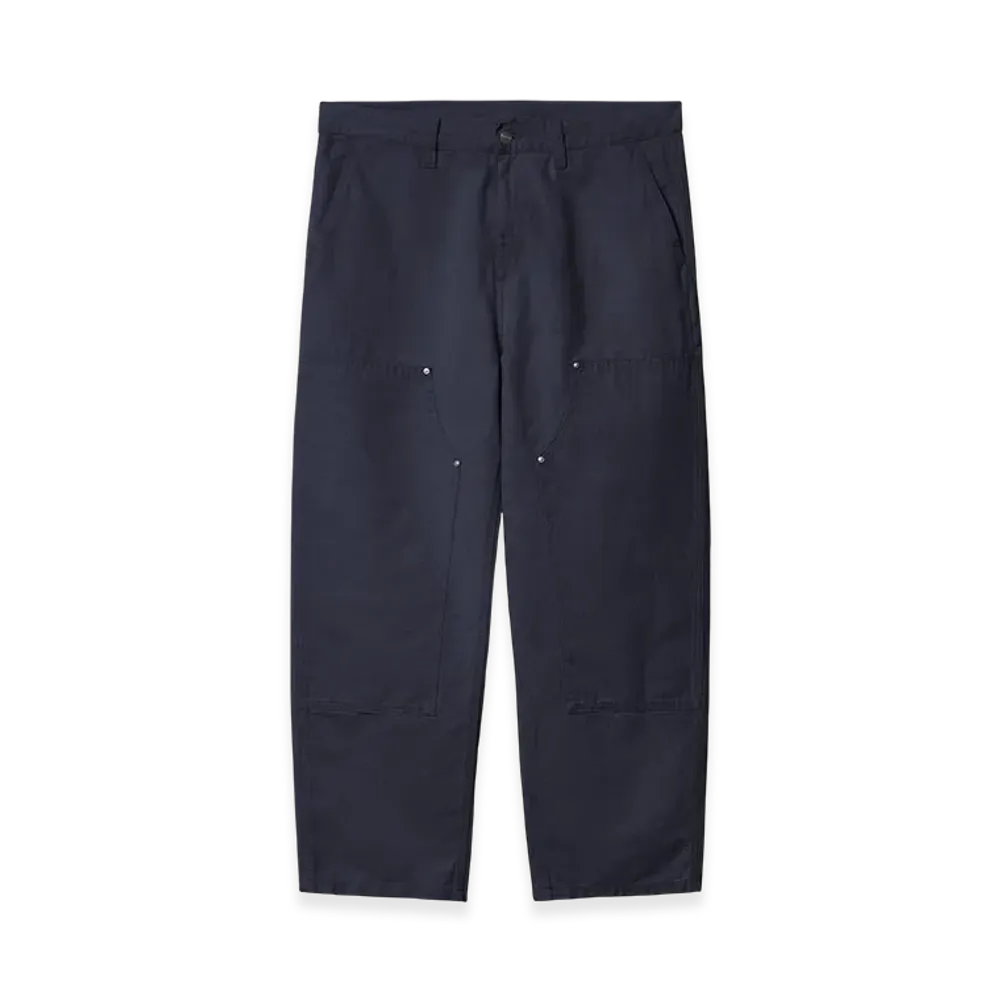 Carhartt WIP Walter Double Knee Pant "Dark Navy (garment dyed)"