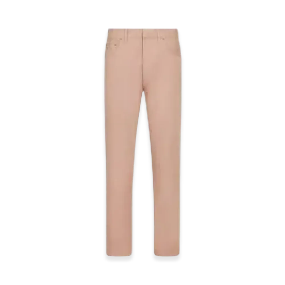Dior Women's 8 Boyfriend Jeans D01 Cotton Denim "Rose Des Vents"