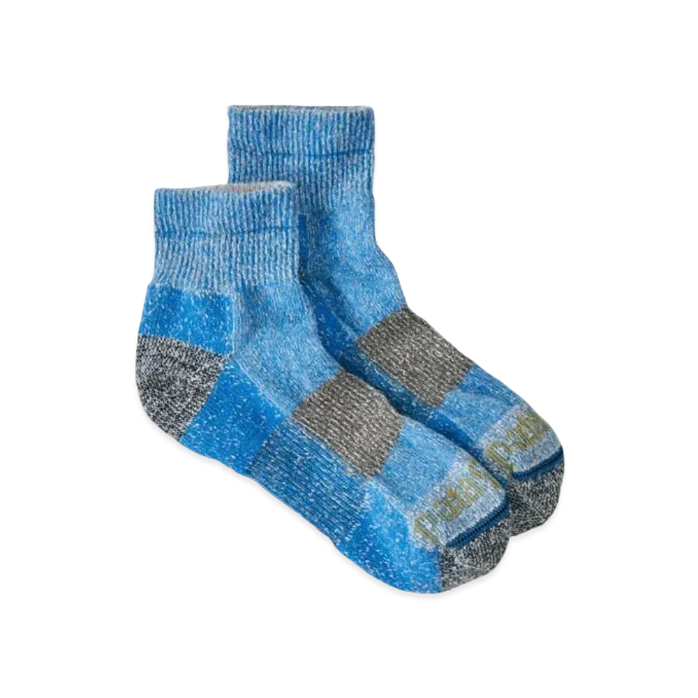 Patagonia Men's Hemp Quarter Socks "Endless Blue"