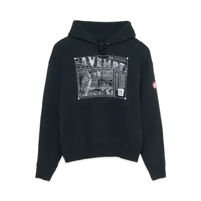 Cav Empt (C.E) CE FRAME HEAVY HOODY "Black"