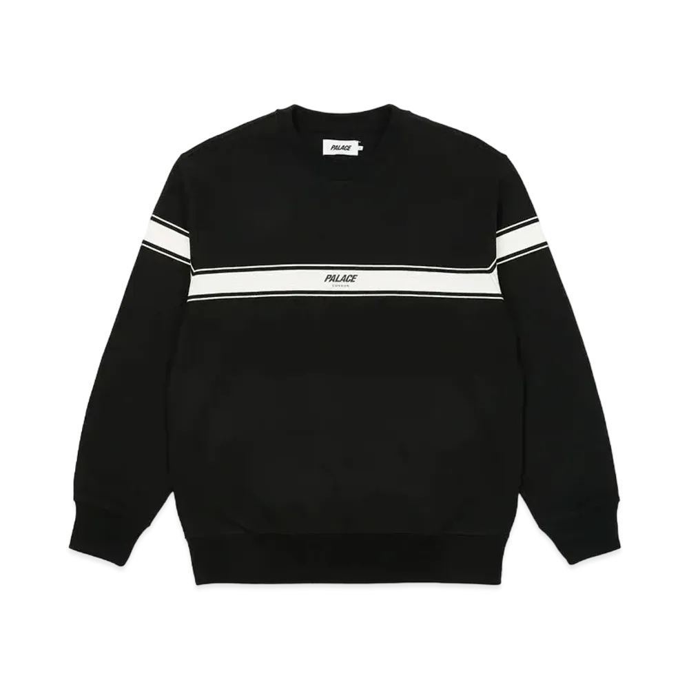 PALACE London Tri Band Crew "Black"