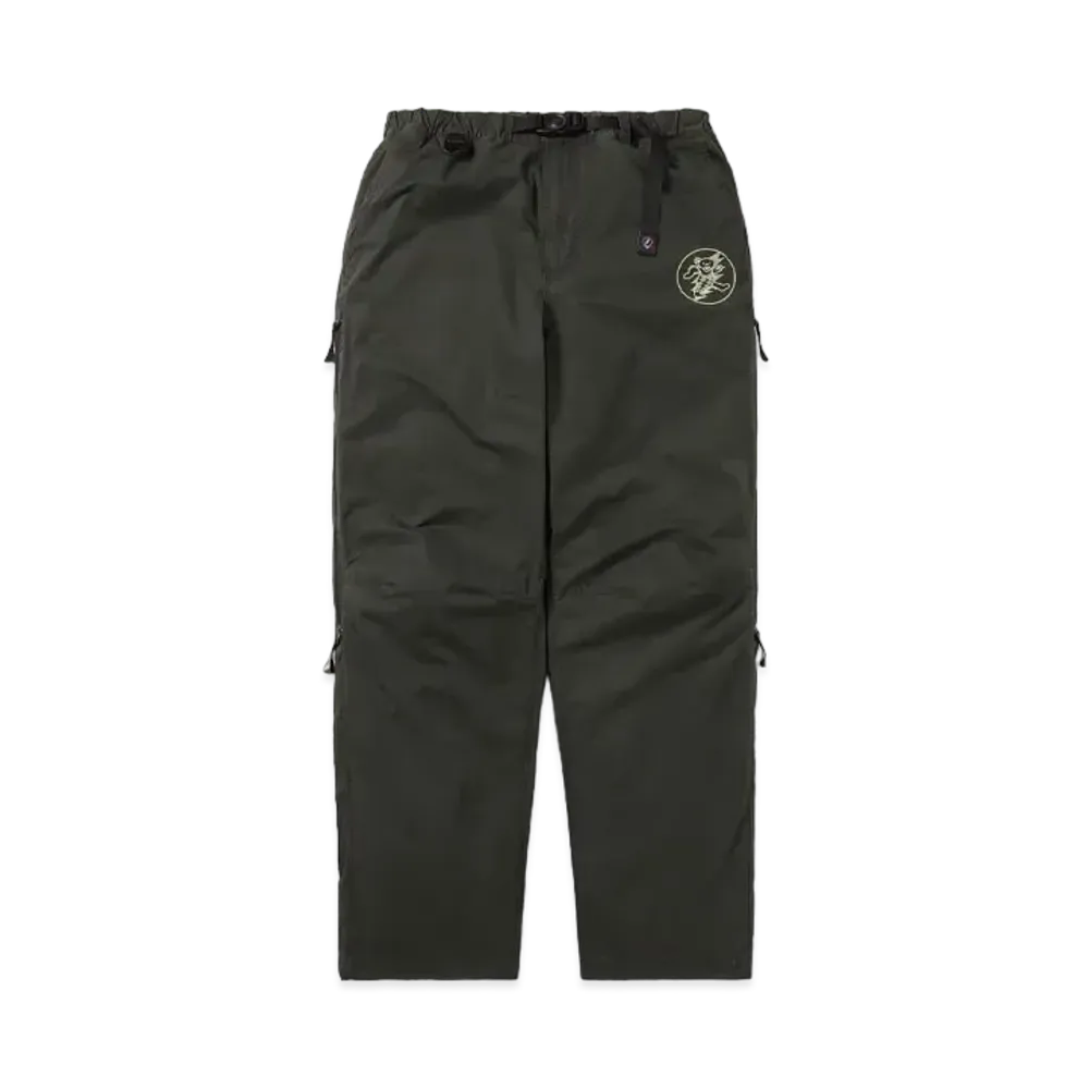 thisisneverthat x Grateful Dead Lightning Bear Wind Pant "Off Black"