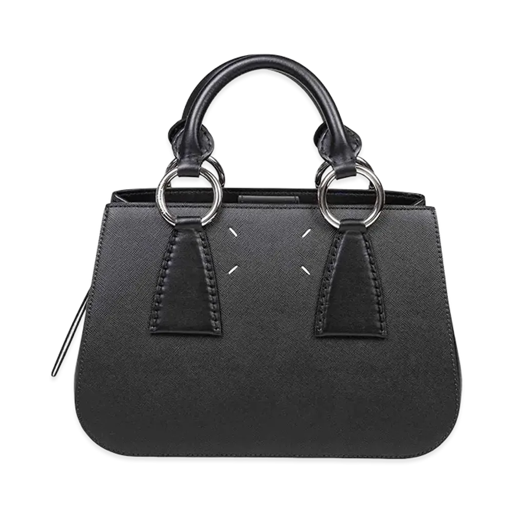 Maison Margiela Women's Hand Bag In Leather "Black"