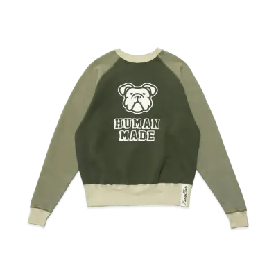 HUMAN MADE CRAZY SWEATSHIRT "Olive"