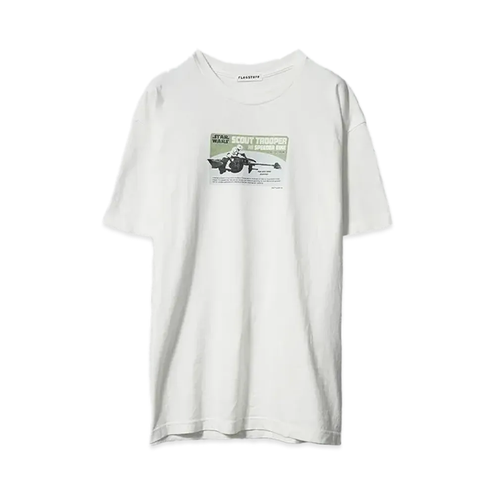 F-LAGSTUF-F SCOUT TROOPER TEE "WHITE"