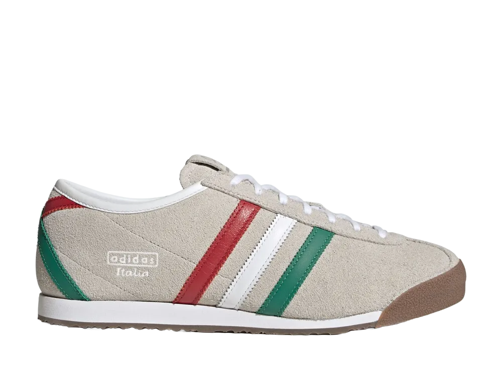 Mercedes × adidas Italia 70s "Cloud White/Bold Green/Power Red"