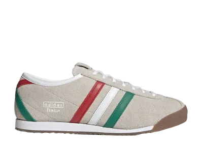 Mercedes × adidas Italia 70s "Cloud White/Bold Green/Power Red"