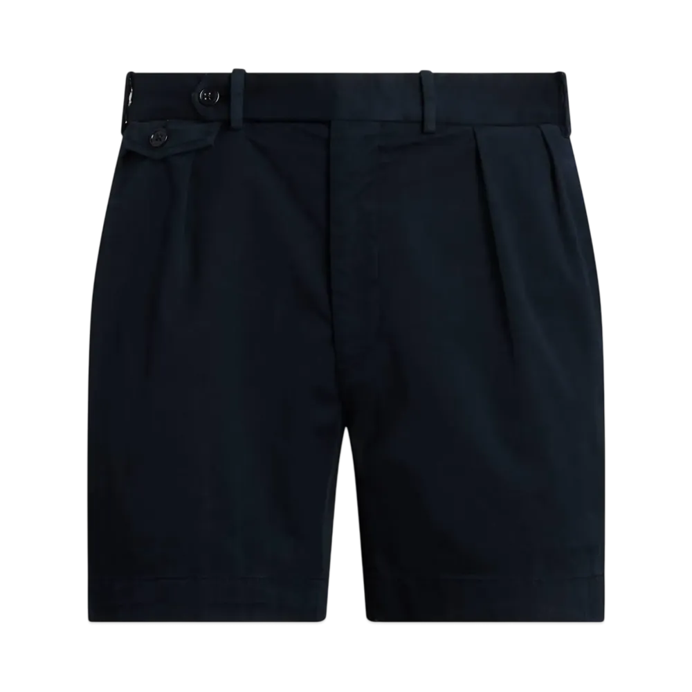 Polo Ralph Lauren Pleated Stretch Chino Short Pants "Navy"