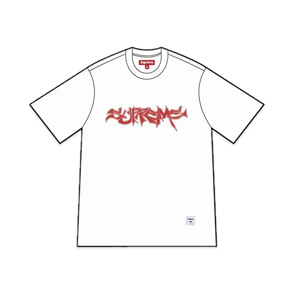 Supreme Mental S/S Top "White"