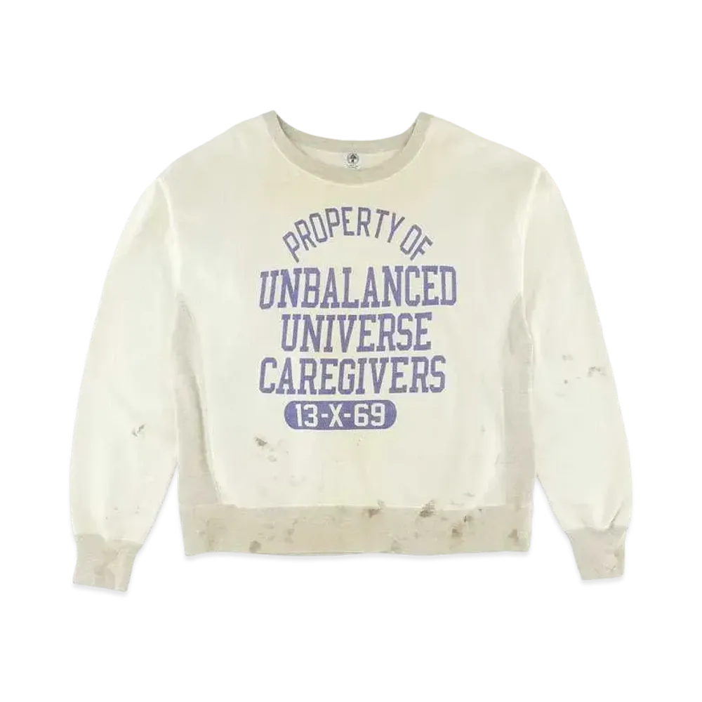 SAINT Mxxxxxx SWEAT SHIRT COLLEGE "Grey"
