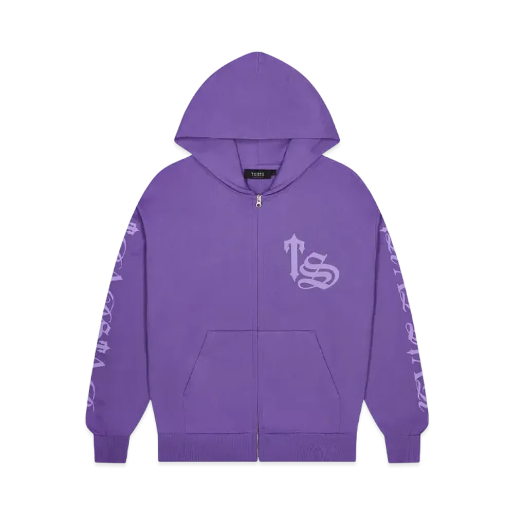 TRAPSTAR Script Hoodie "Purple"