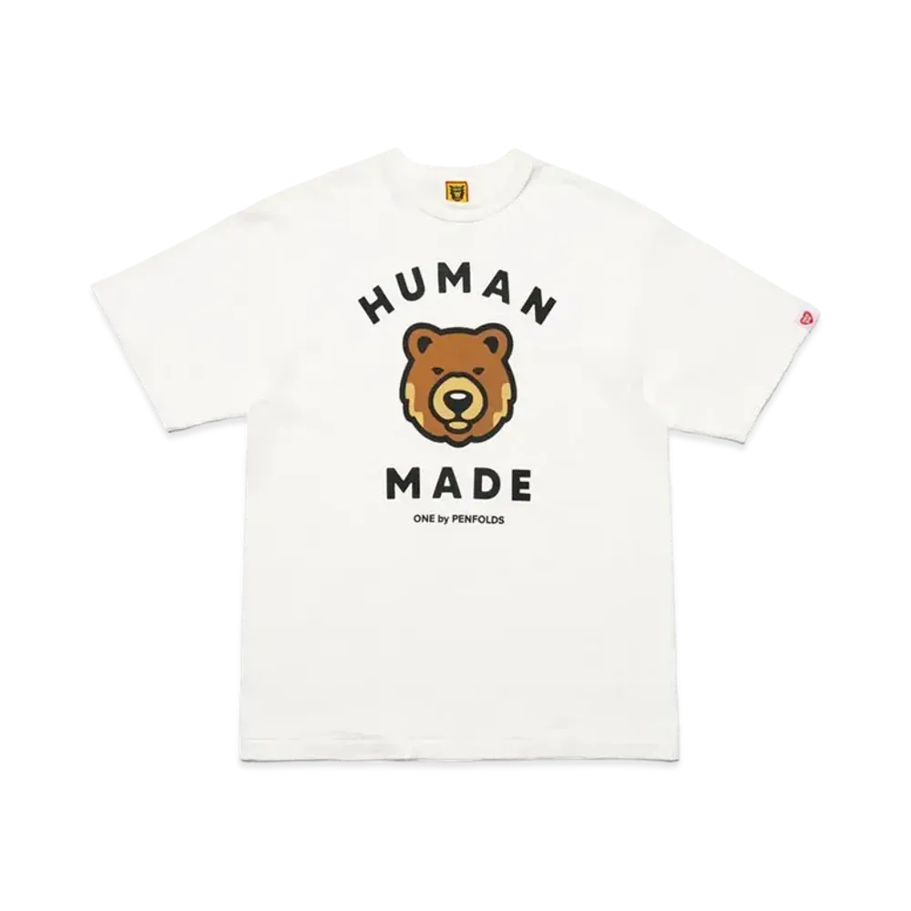 HUMAN MADE One By Penfolds Bear T-Shirt "White"