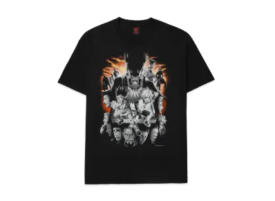 Geeks Rule x HUNTERxHUNTER Silkscreen Printing T Shirt 'Greed Island' "Black"