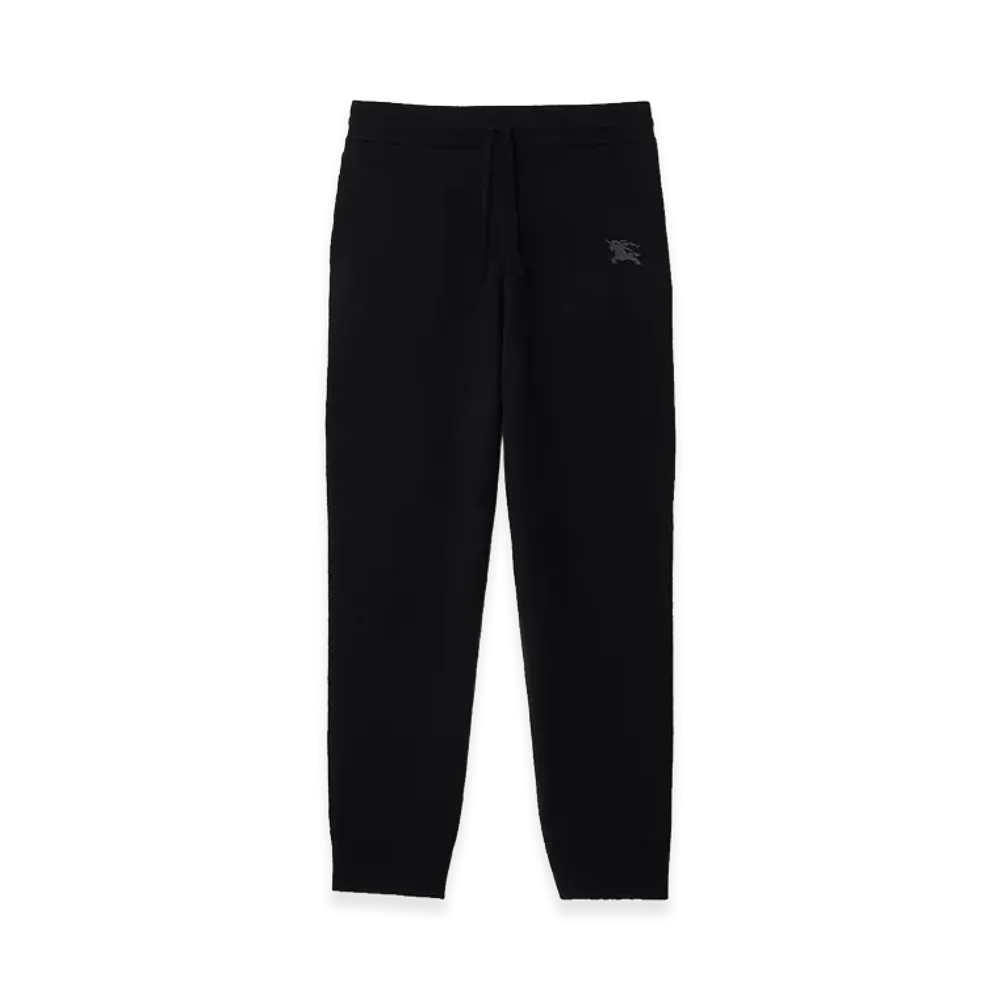 Burberry Wool Blend Track Pants "Black"