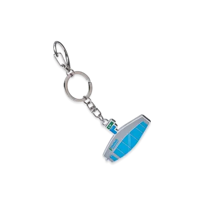 FamilyMart Convenience Wear x NIGO Metal Keychain Famima Park Azabudai "Silver"