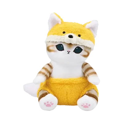 BANDAI "Ichiban Kuji" -mofusand ~A warm day for cats~- B Prize Fox and Nyan's Nakayoshi Plush