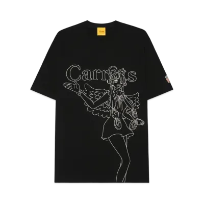 ONE PIECE FILM RED UTA x Carrots by Anwar Carrots OUTLINE T-Shirt "BLACK"