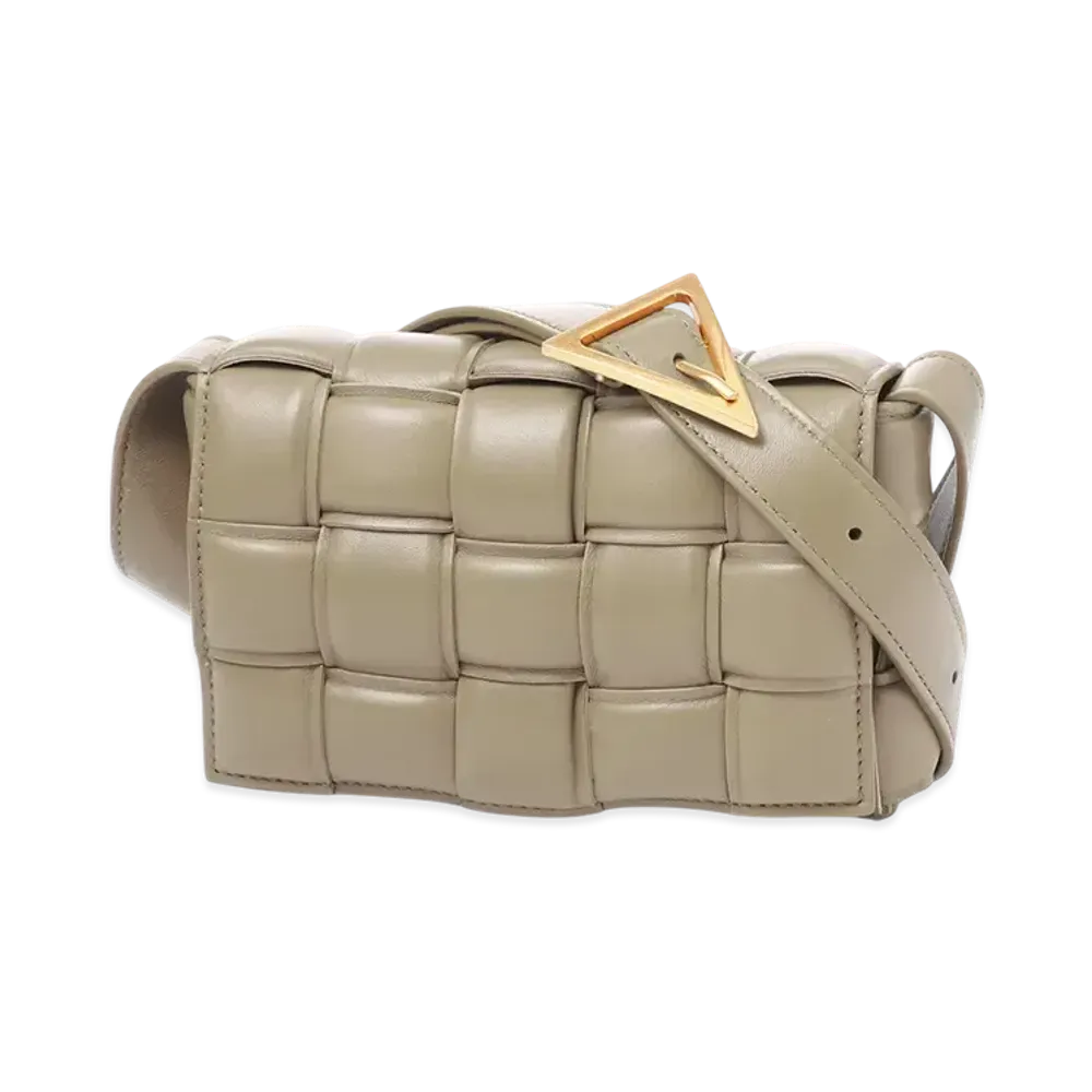 Bottega Veneta Padded Cassette "Taupe"