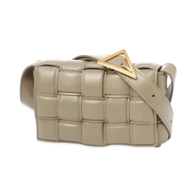 Bottega Veneta Padded Cassette "Taupe"