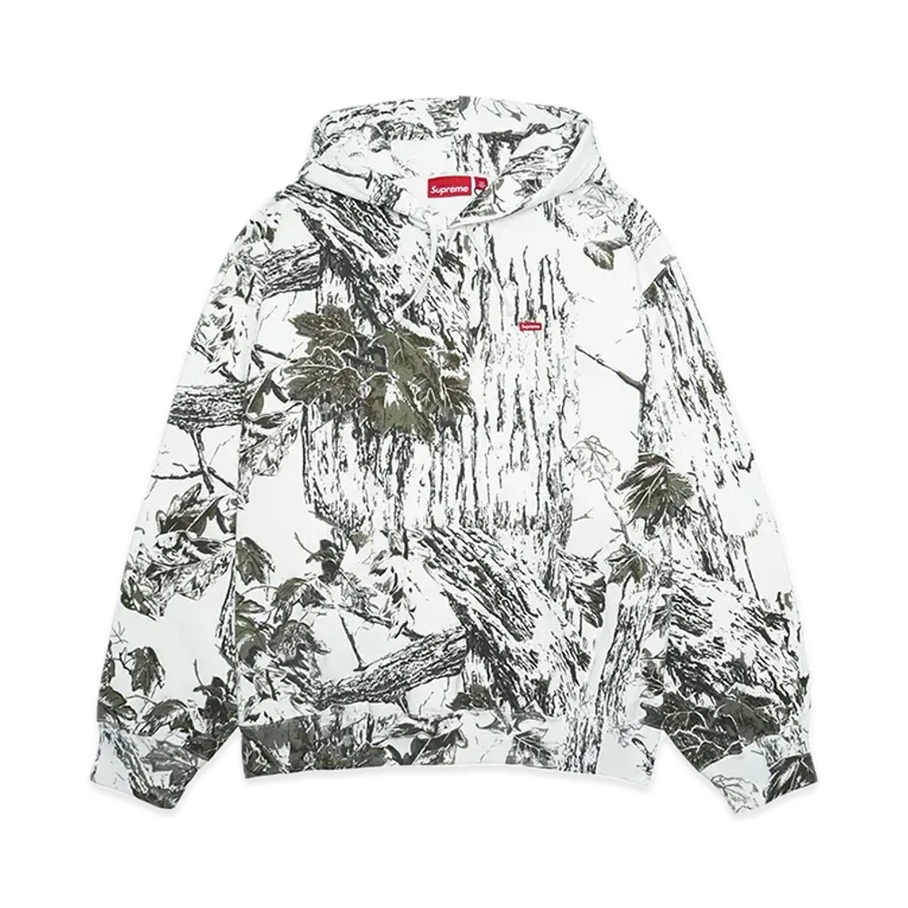 Supreme Small Box Hooded Sweatshirt "Snow Camo" (24SS)
